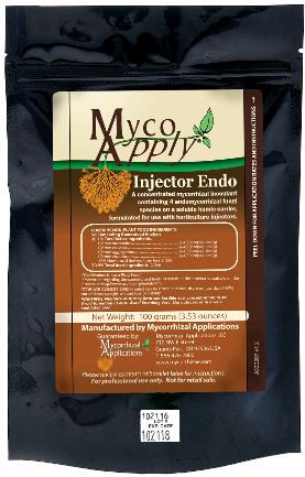 MycoApply Injector Endo 100g Bag - 10 per case - Soil Inoculants